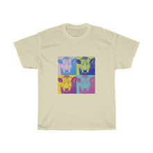 Load image into Gallery viewer, Pop Art Cow - Unisex Heavy Cotton T-shirt

